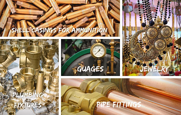 Materials which contain Brass