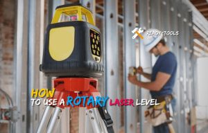 How to use a rotary laser level
