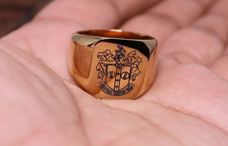 Engrave rings