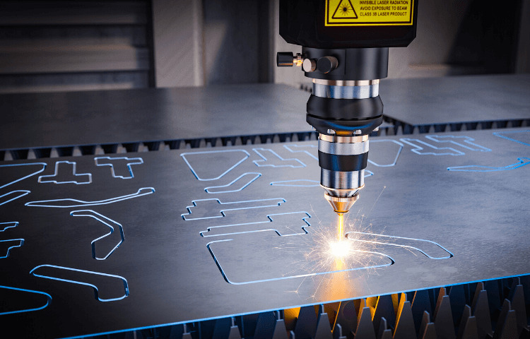 Metal laser engraving