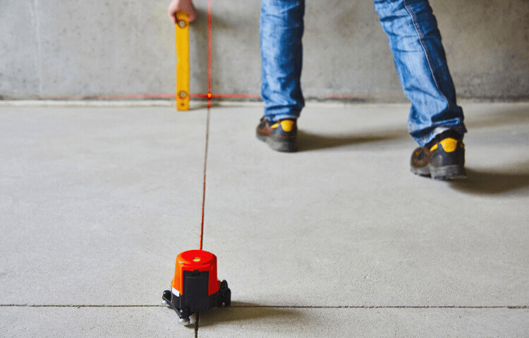 Use a Laser Level for Tiling