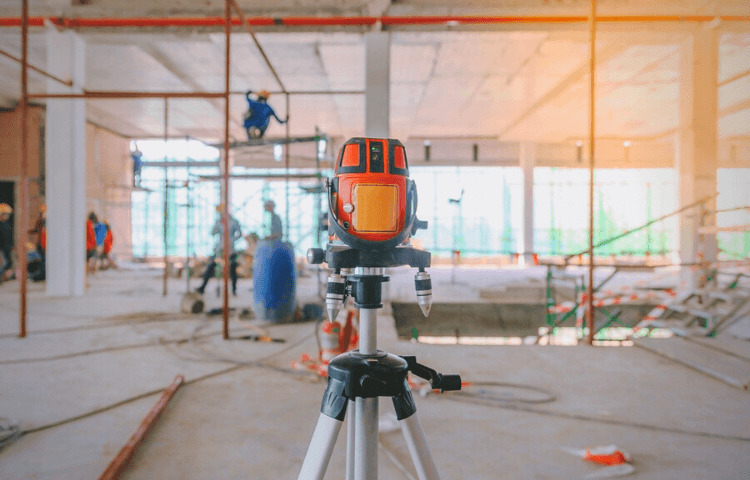 Laser to Square off a Building