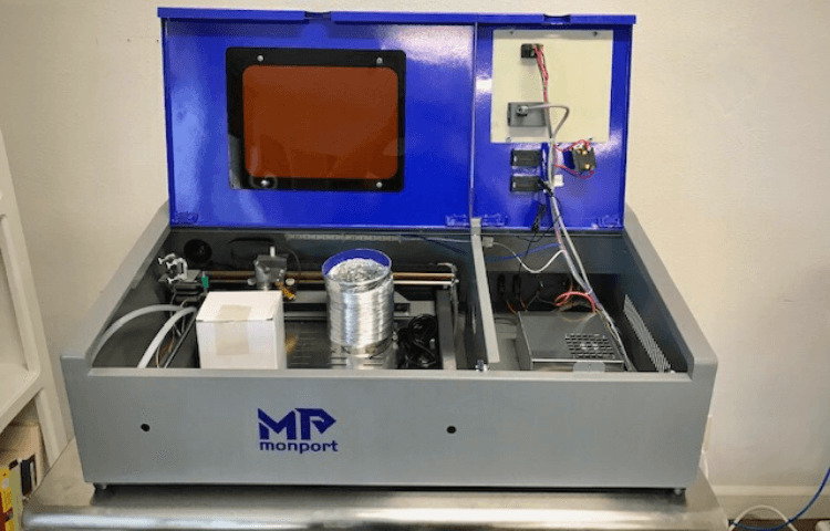 Components of Monport 40w Co2 Laser