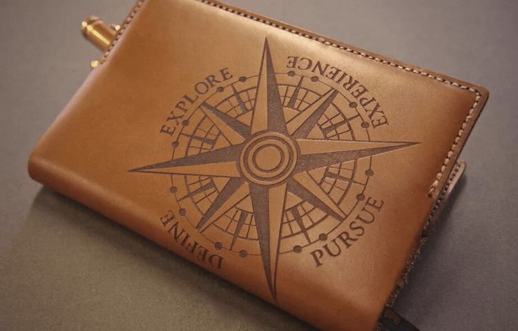 Engraved Leather