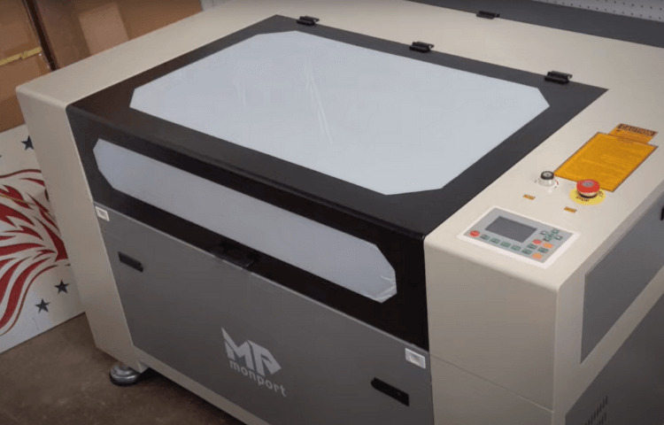 Industrial Laser Cutter  Monport 80W CO2 Laser Engraver